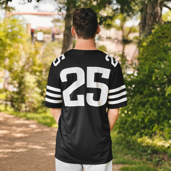 Nike® I-State Black 2025 Football Jersey